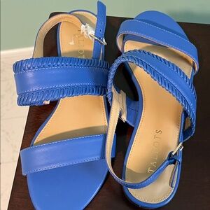 Talbots Women's Vibrant Blue Sandals